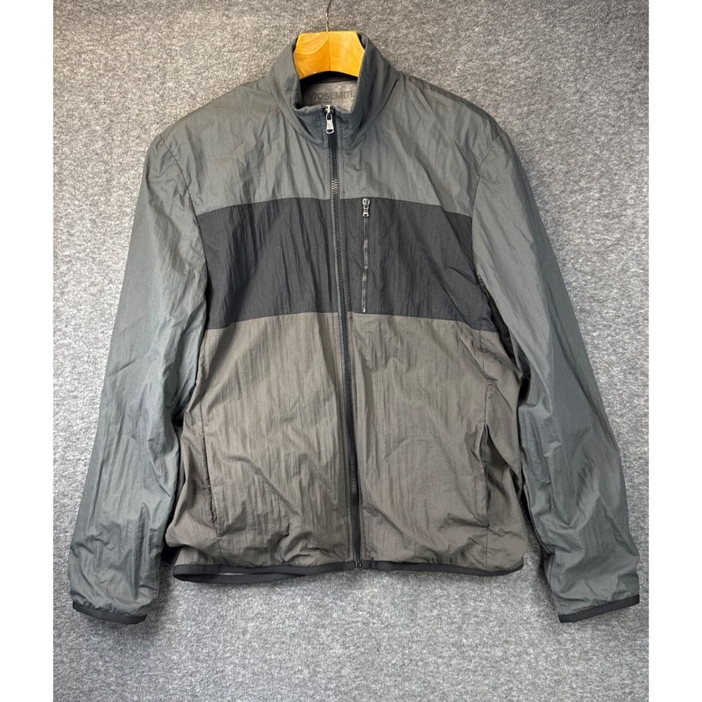 James Perse YOSEMITE Performance Jacket Mens 3 L Colorblock Preppy Windbreaker